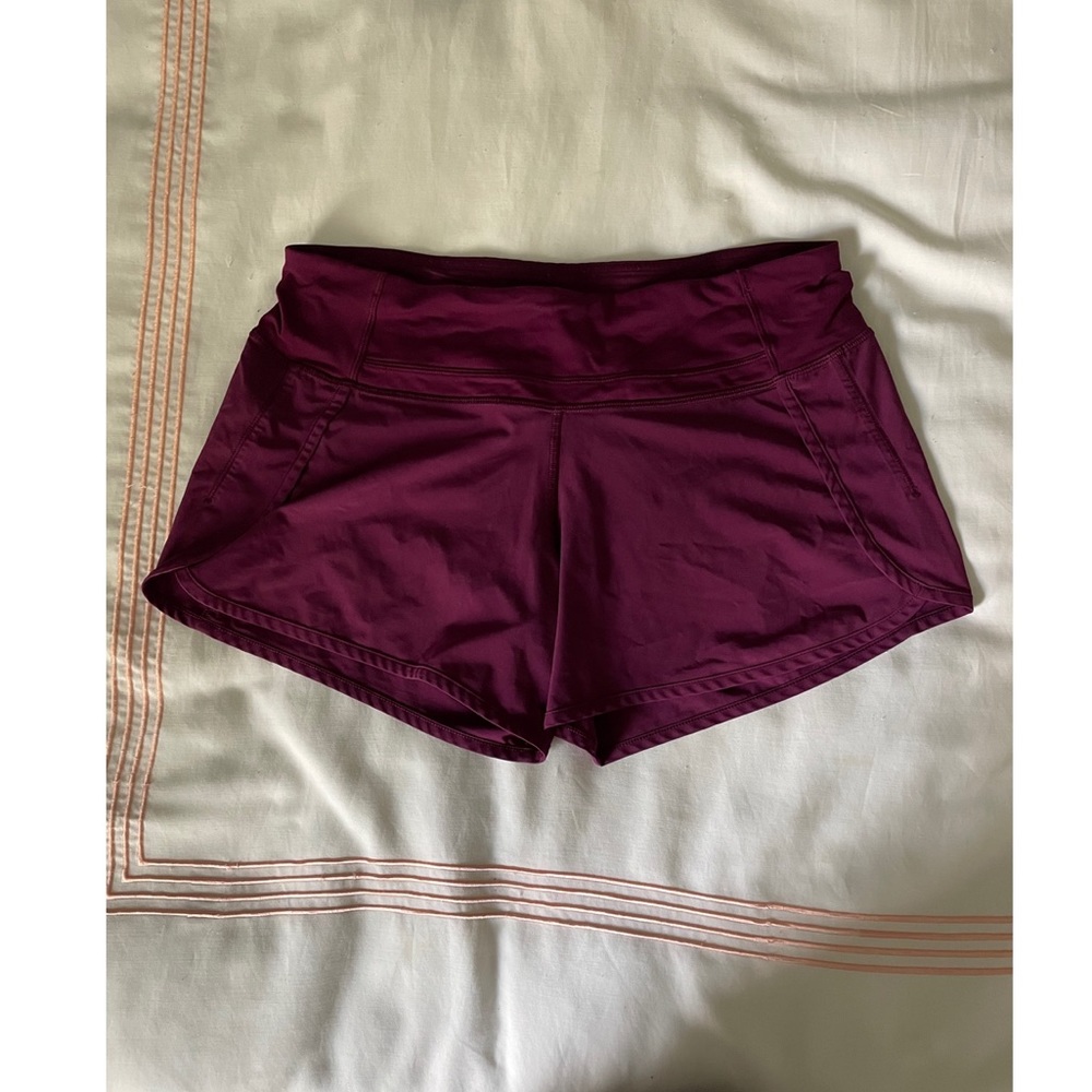 Purple Lululemon Shorts